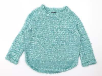 b&m Damen Pullover grün Rollkragen Acrylmischung Größe S