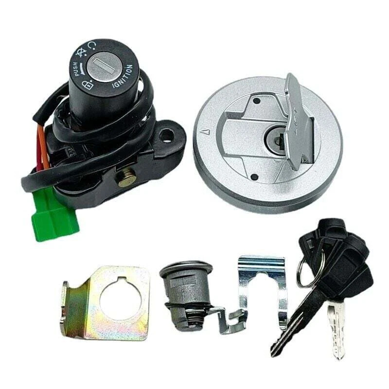 Juego de 18 interruptores de encendido tapa de gas bloqueo asiento para Suzuki GIXXER155 GSX150 F 2016 2017 Foto 3 de 4