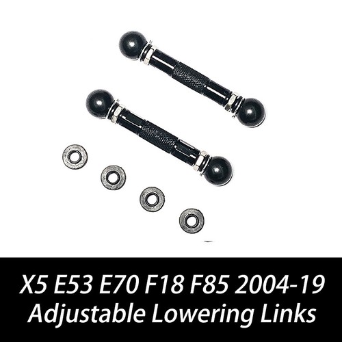 Adjustable Air Suspension Lowering Links Kit for BMW X5 E53 E70 F15
