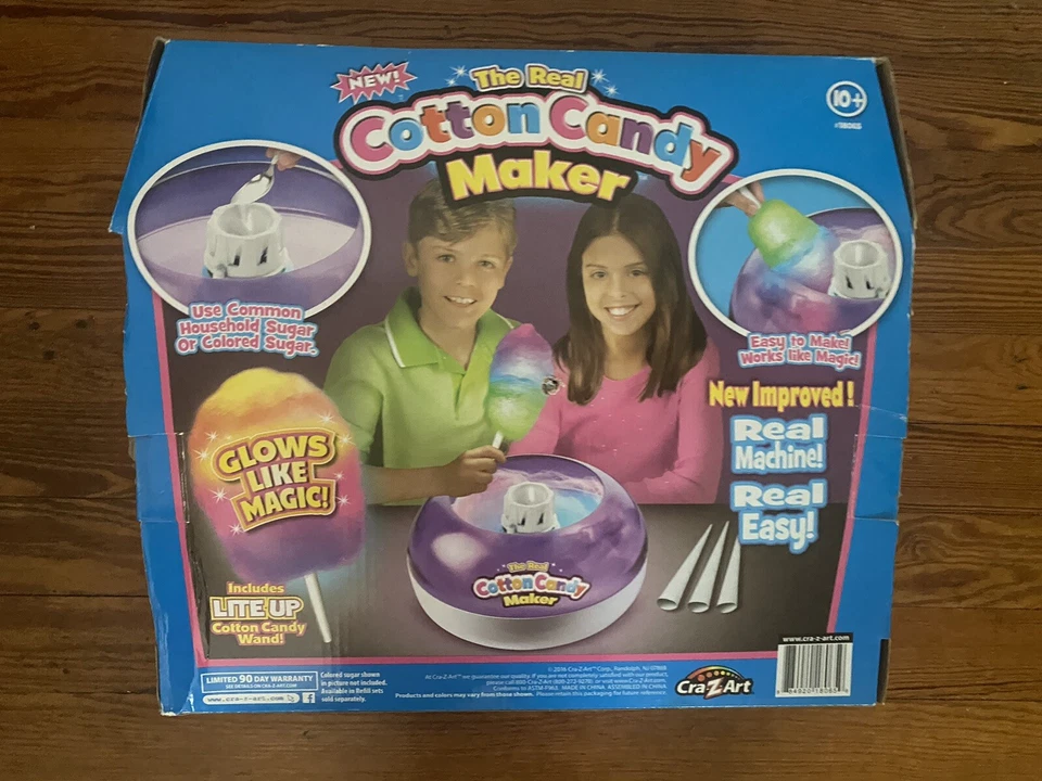 Juguetes de cocina y hornear de Cra-Z-Art para hacer dulces de algodón real Foto 2 de 3