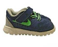Nike Flex Contact III Infant Toddler 3 C Navy Running Sneakers AR4155-403