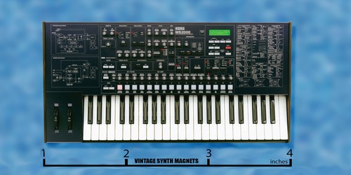 Korg M3 MS2000 Kontrol 49 MicroKontrol M50 61 73 88 Radias synth Fridge Magnet - Picture 12 of 22