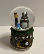 My Neighbor Totoro Snow Globe Music Statue 5.5”H