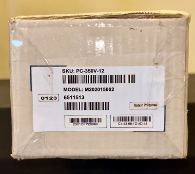 Crestron PC-350V-12 vertical rack-mountable power controller