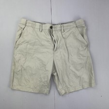 MAINE Shorts 38 Beige Mens Slash Pockets Casual Cotton Chino