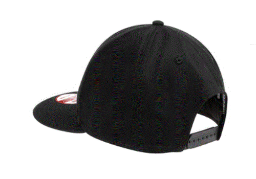 BLACK New Era NE400 9Fifty Hat/Cap with Green/Black USA Flag - Picture 3 of 4
