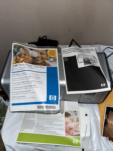 HP Photosmart 8050 Digital Photo Inkjet Printer. - Picture 6 of 8