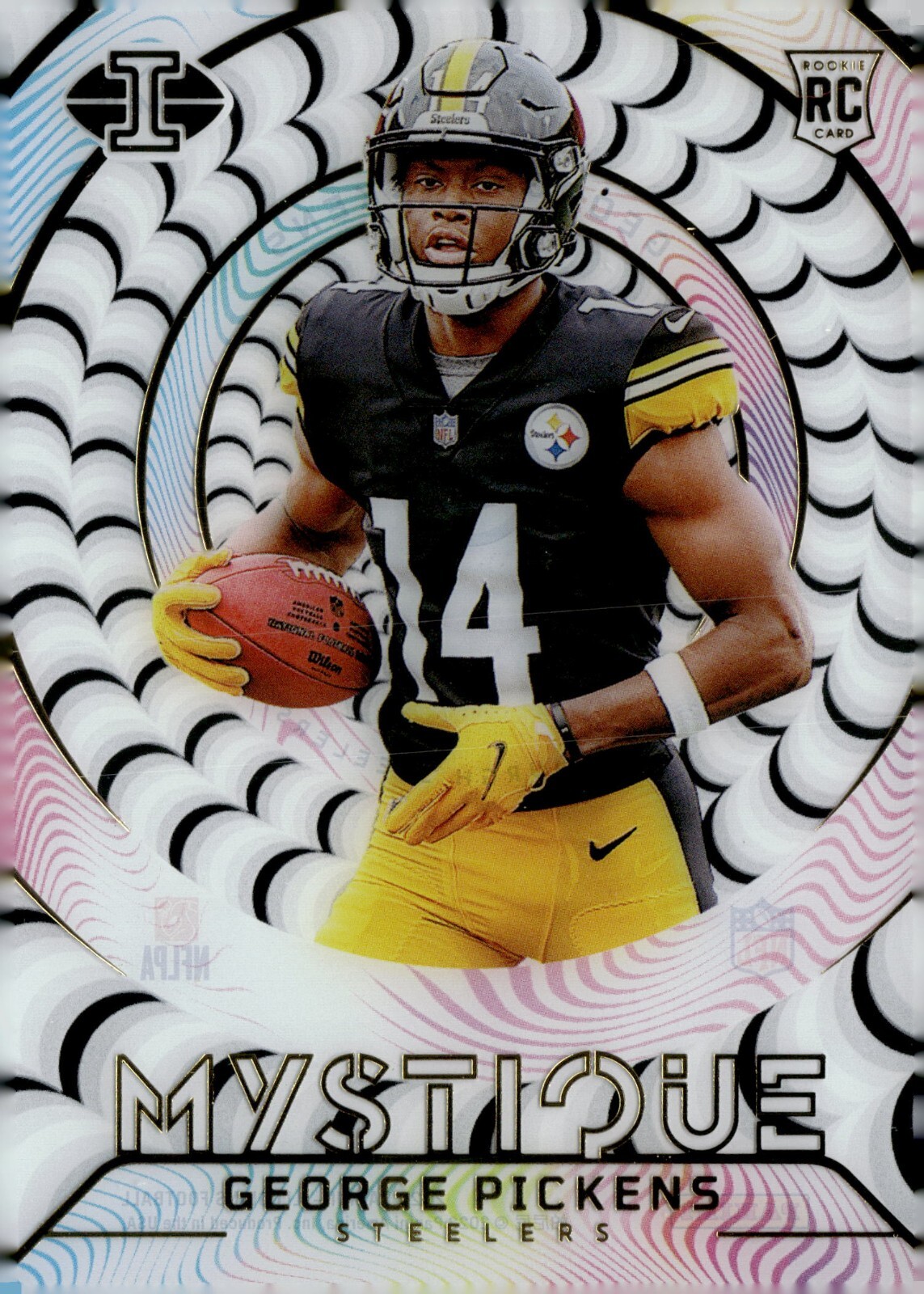 2022 Panini Illusions George Pickens Mystique Rookie