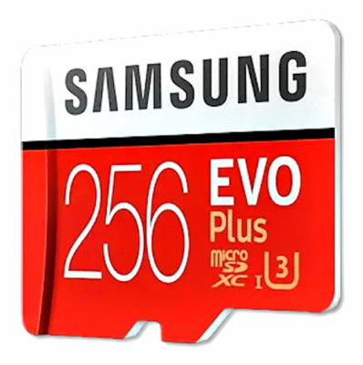 Samsung EVO Plus 256GB Class 10 SDXC Memory Card MB-MC256HA/EU
