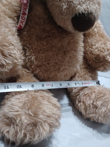 Pottery Barn Kids Clancy Stuffed Bear Animal LARGE Valentine gift - Picture 14 of 14