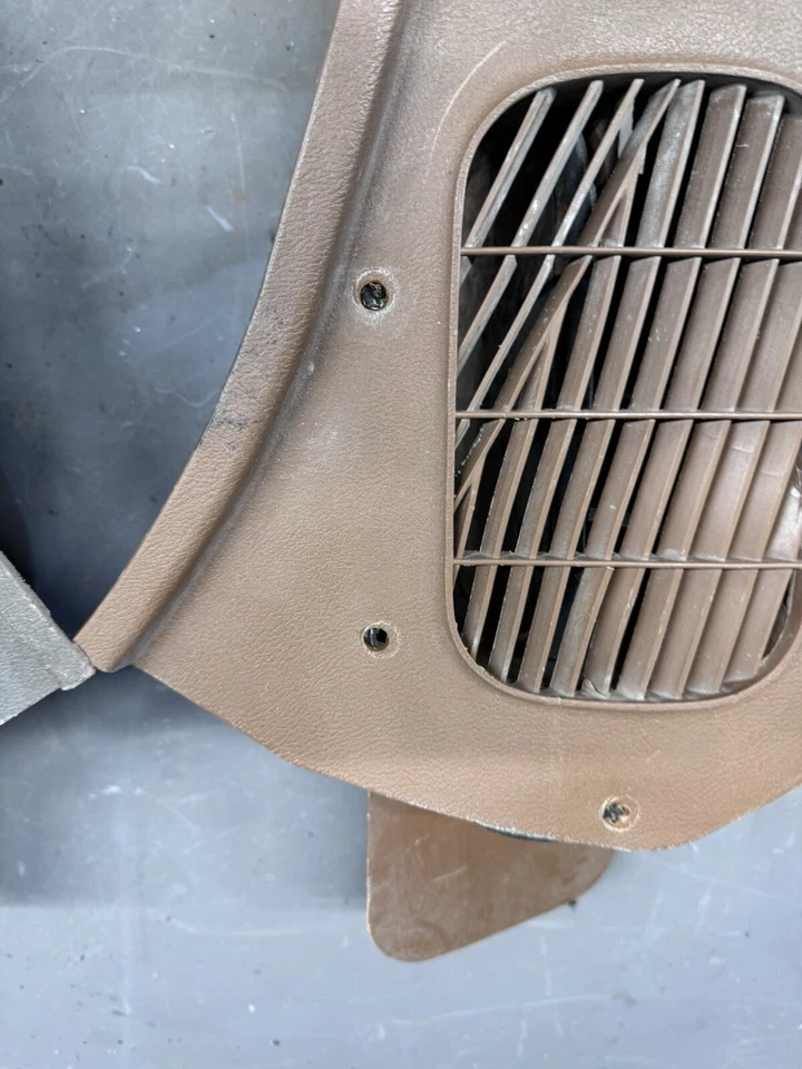 Chevy Vega GT 1971-1977 paneles de patada embellecedor interior Pontiac Astre Sunfire Starfire Foto 4 de 4