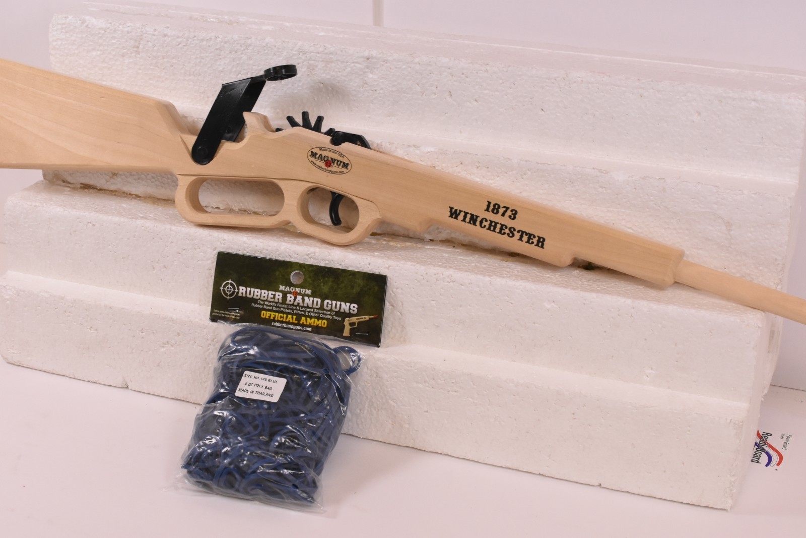MAGNUM RUBBER BAND WOODEN GUN 1873 WINCHESTER GL21873S W/80 FREE RUBBER BANDS eBay