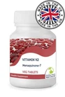 Vitamin K2 Menaquinone­7 Veg 500mcg Tablets Nutrition