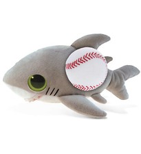 PLUSH BASEBALL - BIG EYE 6" PLUSH - SHARK