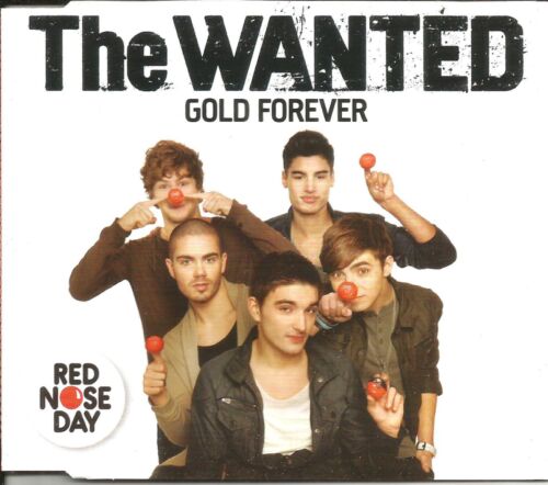 THE WANTED Gold Forever 3TRX w/ 2 RARE MIX EDITS CD Single SEALED USA seller