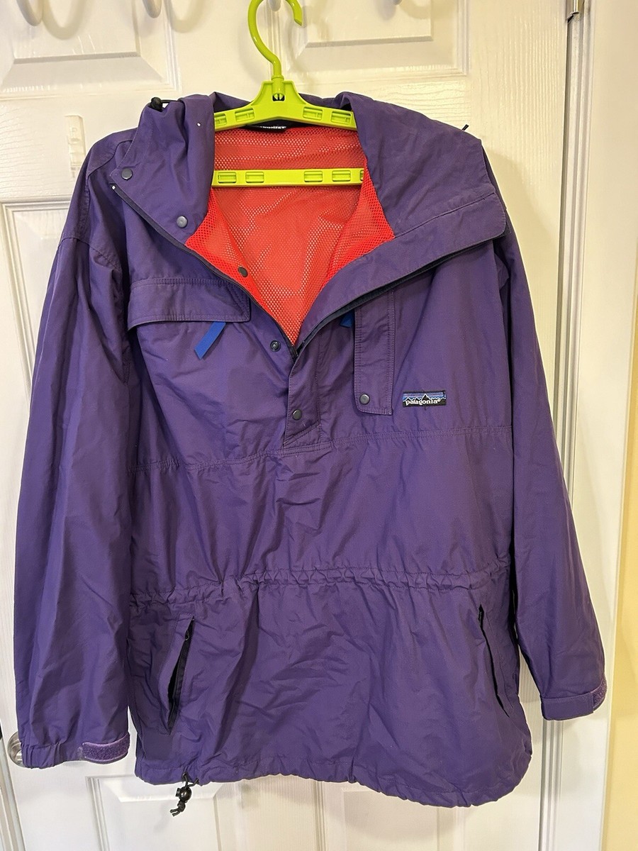 Patagonia Anorak Purple Men's Pullover Jacket Size M Style 10132