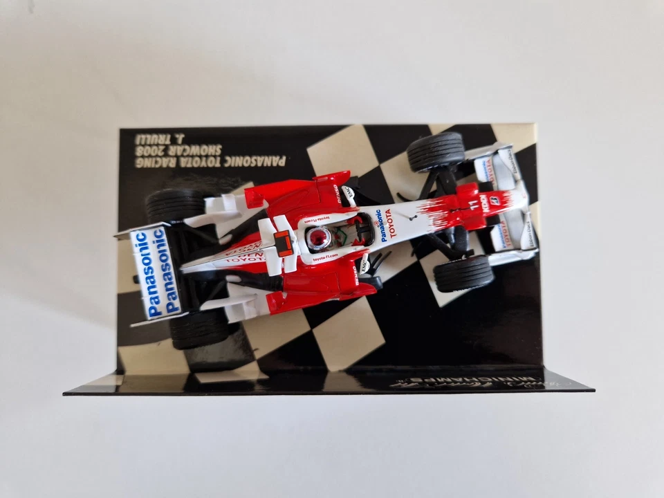Minichamps 1/43 Toyota TF107 J. Trulli - Showcar 2008 - 400080081 - Immagine 3 di 4