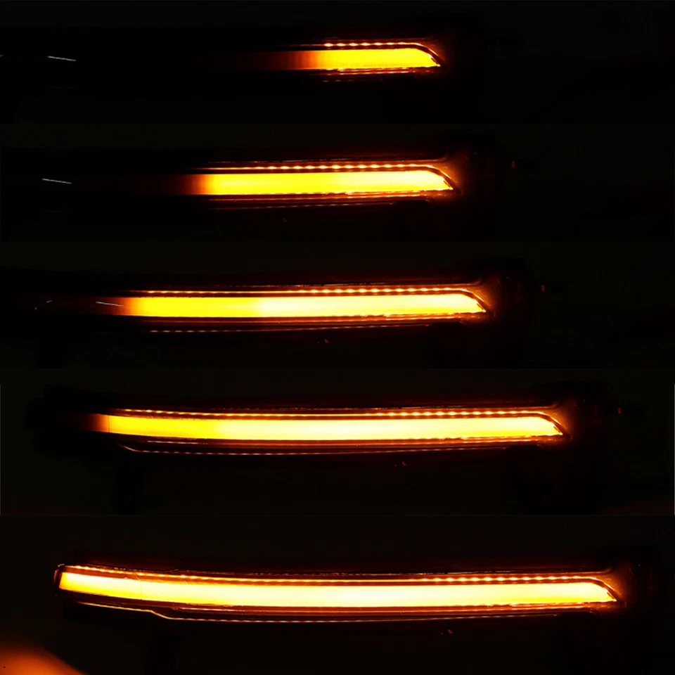 Frecce specchietto retrovisore esterno per VW Touareg MKII 7P 2010-2018 nere - Immagine 3 di 4