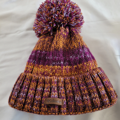 Columbia Womens Pom Pom Winter Beanie Hat NWOT | eBay