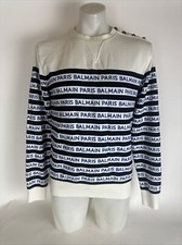 Permanently Stained Balmain Mens Black /White...