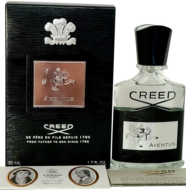 OPEN BOX 99 FULL Creed Aventus Men 50 ml 1.7OZ BOTTLE EDP AUTHENTIC
