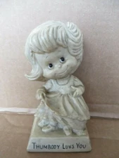 Vintage 1970's Wallace Berries Figure  THUMBODY Luvs YOU