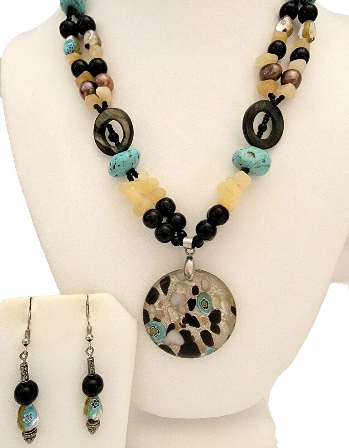 Conjuntos de joias da moda de bronze de Concha