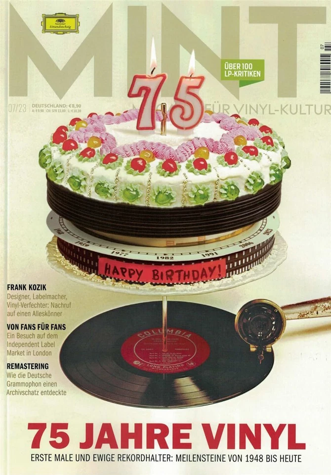 Mint Magazin No.61 (07/23) 75 Jahre Vinyl London Calling Ian Dury Fraank Kozik - Bild 1 von 1