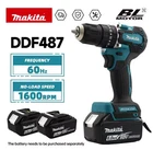 Makita DDF487 18V Cordless Brushless Driver Drill Impact Screwdriver