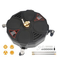 Surface Cleaner Cleaning Pressure Washer Attachment 2500psi,180° Rotary