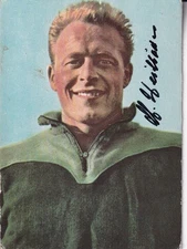 Hans Weilbächer - national football player - Heinerle collection - original...