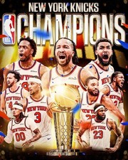 New York Knicks 2026 NBA Finals Champions Poster