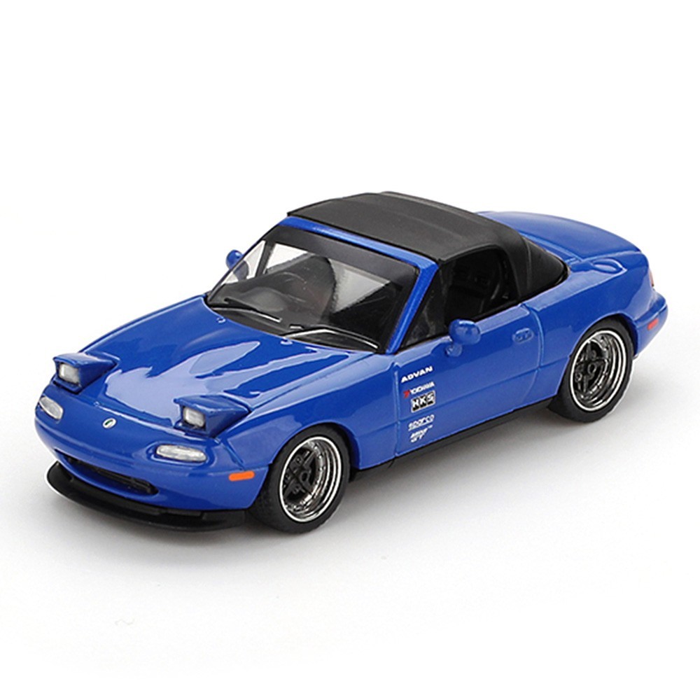 Mini GT 1:64 Mazda Miata MX-5 (NA) Tuned Version – Dark Blue #1069