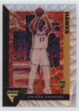 2020-21 Panini Flux Rookies Asia Silver Wave Prizm Onyeka Okongwu #215 19l2