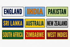 Set of 9  Cricket 1992 ODI Shirts – Retro World Cup Vintage Jersey UK Stock