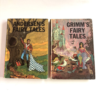 Grimm s Fairy Tales & Andersen s Fairy Tales   Bancroft Classics 11 & 12 HC Lot