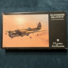 Classic Airframes 1/48 scale Bristol Blenheim Mk.IV/IVF (Kit No. 4159) Sealed