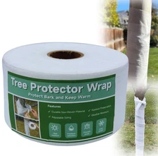 Tree Protector Wrap 328Ft Tree Wrap Protect Bark, Reusable Protection Breathable
