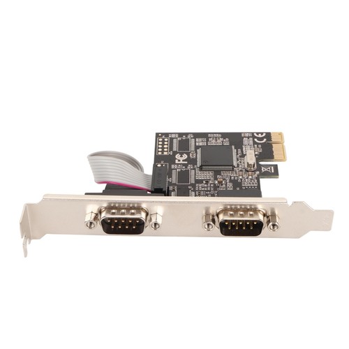 PCIe RS232 Serial Adapter Card 250Kbps 2 Ports PCI Express X1 Plug And Play P FY - Afbeelding 6 van 22
