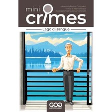 MINI CRIMES gioco da tavolo LAGO DI SANGUE investigativo IN ITALIANO età 8+