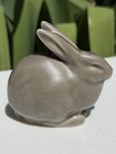 Rookwood Pottery #6160 Grey Rabbit Bunny Ornament Figurine — photo 4