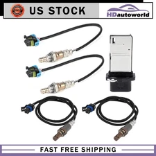 For 2009 Hummer H3 5.3L 4X Oxygen O2 Sensor + Mass Airflow MAF Sensor