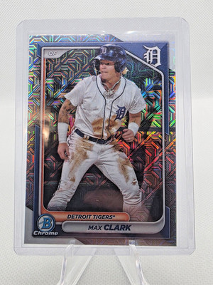 2023 Bowman Chrome Max Clark Mega Box Mojo Refractor Tigers