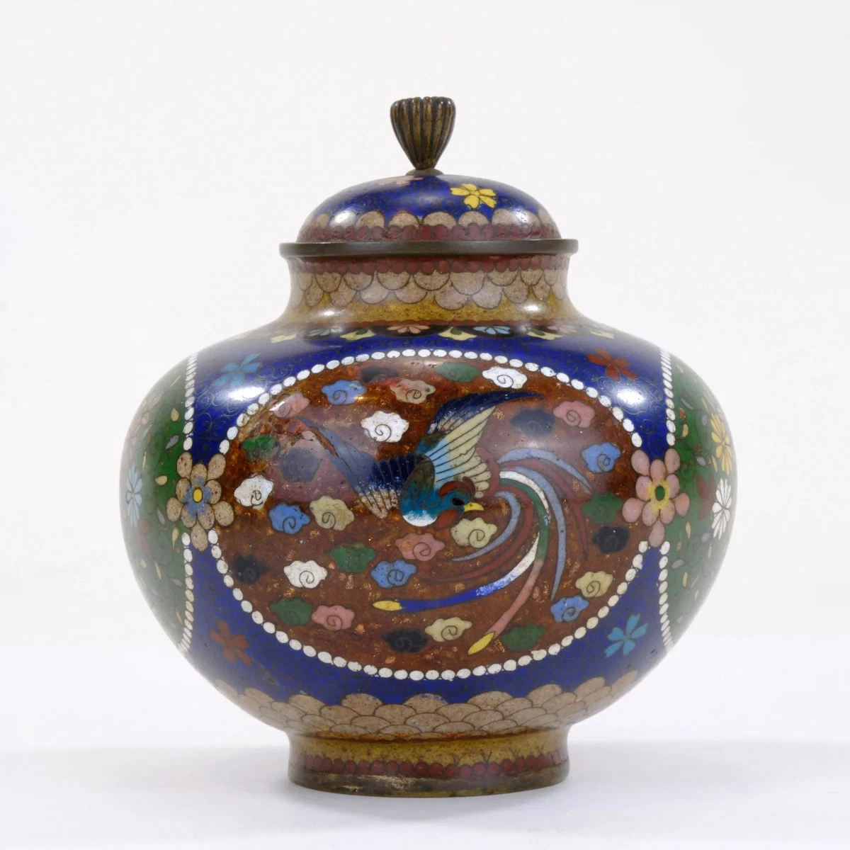 景泰蓝日本花瓶1850-1899 | eBay