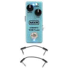 MXR M296 Classic 108 Fuzz Mini Pedal with EBS...