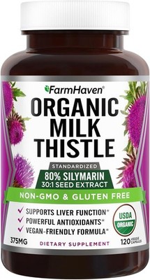 Bio Mariendistel Kapseln - 30x konzentrierter Samenextrakt, 80 Stück