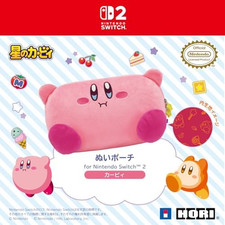 NEW Kirby Plush Pouch Carrying Case for Nintendo Switch / Switch Lite Japan F/S