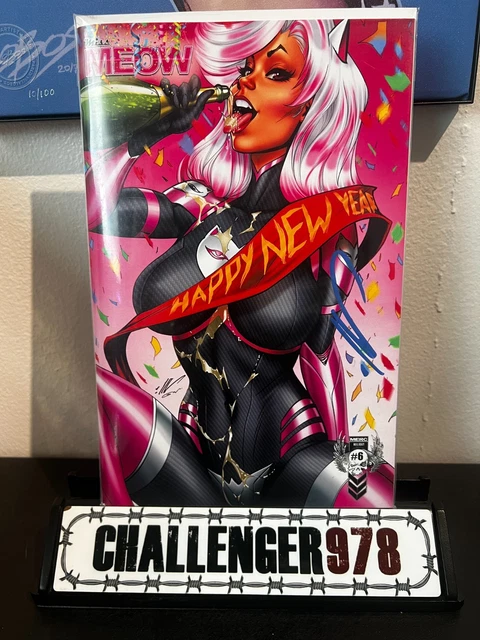 MISS MEOW #6 Cvr A Ale Garza SIGNED VIRGIN w/ COA - Tyndall