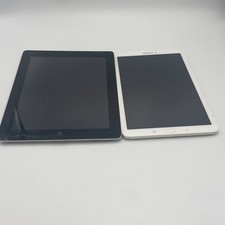 Zestaw 2 tabletów Apple iPad i Samsung na części lub nie działa
