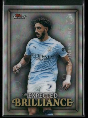 Omar Marmoush 2026 Topps Finest Premier League #XB-26 Expected Brilliance